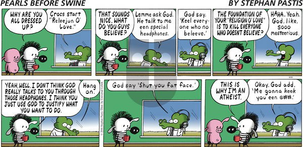Pearls Before Swine on Sunday August 28, 2016 Comic Strip
