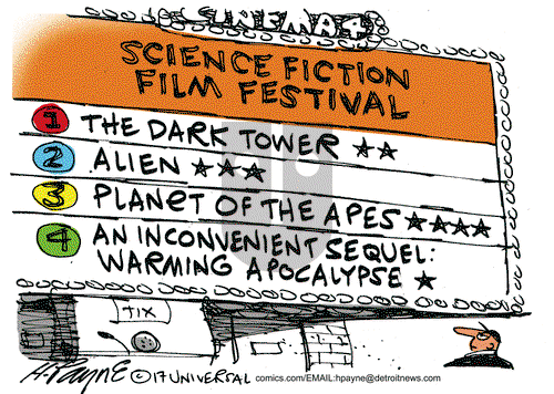 Henry Payne on Tuesday August 15, 2017 Comic Strip