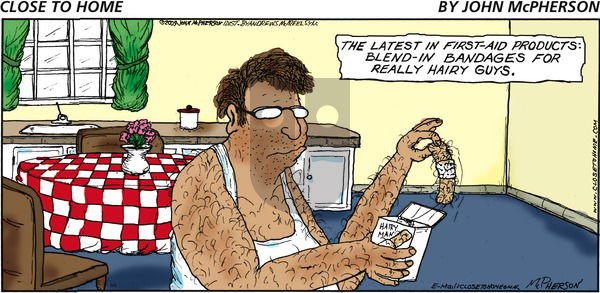 Close to Home on Sunday May 5, 2019 Comic Strip