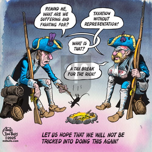 M2Bulls on Saturday July 12, 2025 Comic Strip