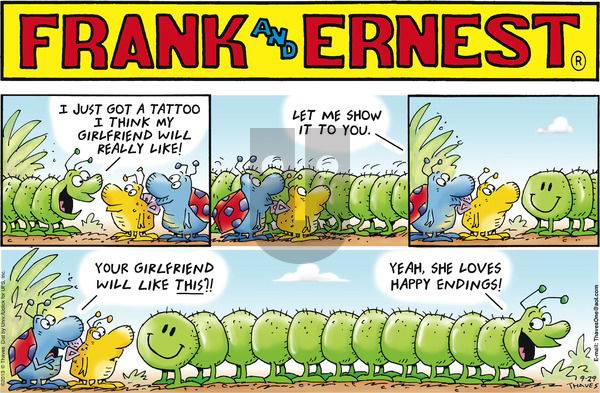 Frank and Ernest on Sunday September 29, 2013 Comic Strip