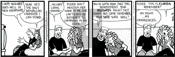 Clear Blue Water on Tuesday January 8, 2008 Comic Strip