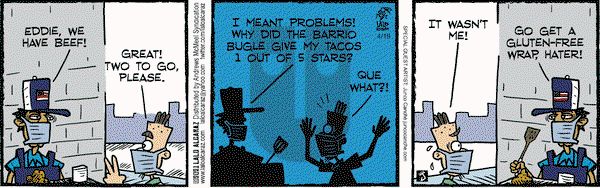 La Cucaracha on Monday April 19, 2021 Comic Strip