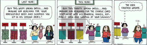 Cathy Classics on Wednesday April 1, 2009 Comic Strip