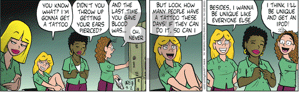 Luann on Tuesday September 2, 2008 Comic Strip