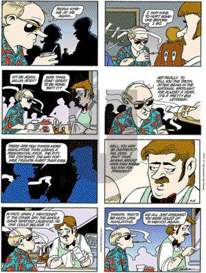 Doonesbury - Sunday April 15, 2001 Comic Strip