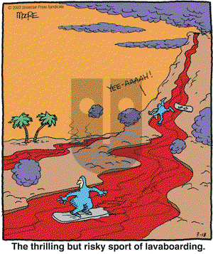 In the Bleachers on Tuesday March 18, 2003 Comic Strip