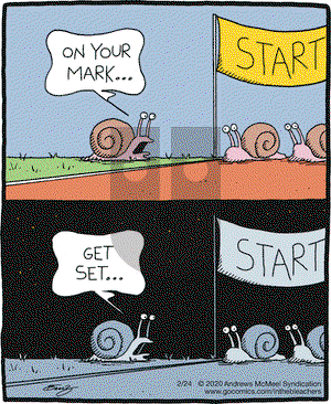 In the Bleachers on Monday February 24, 2020 Comic Strip