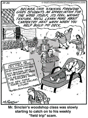 Close to Home on Friday October 20, 2000 Comic Strip