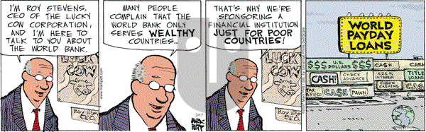 Lucky Cow on Saturday February 17, 2007 Comic Strip