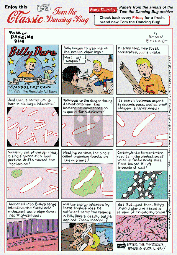 Tom the Dancing Bug on Thursday October 15, 2020 Comic Strip