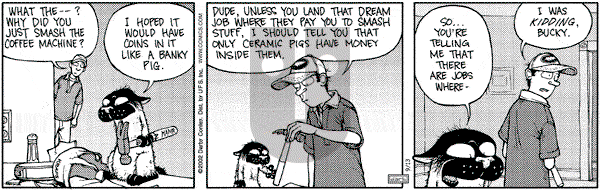 Get Fuzzy on Friday September 13, 2002 Comic Strip