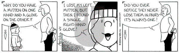 The Born Loser on Tuesday February 4, 2003 Comic Strip