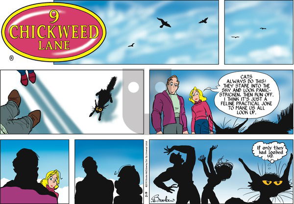 9 Chickweed Lane on Sunday February 14, 2016 Comic Strip