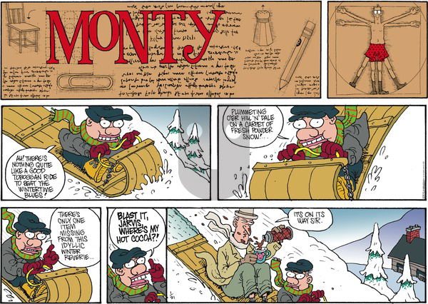 Monty on Sunday January 31, 2016 Comic Strip