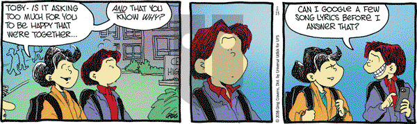 The Buckets on Saturday February 13, 2016 Comic Strip