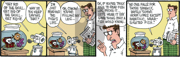 Monty - Friday October 16, 2009 Comic Strip