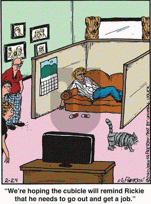 Close to Home on Wednesday February 24, 2010 Comic Strip