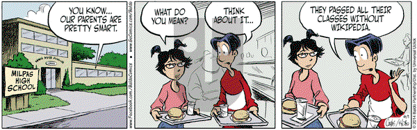 Baldo on Tuesday April 1, 2014 Comic Strip
