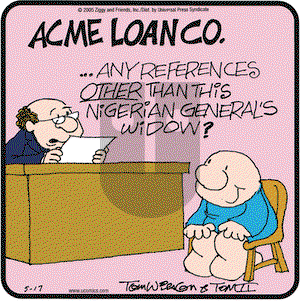 Ziggy on Tuesday May 17, 2005 Comic Strip