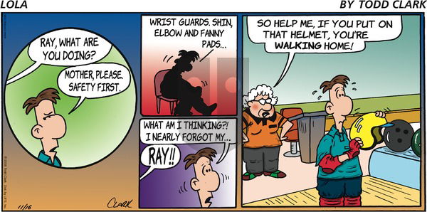 Lola on Sunday November 16, 2008 Comic Strip