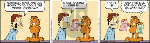 Garfield on Tuesday May 26, 2020 Comic Strip