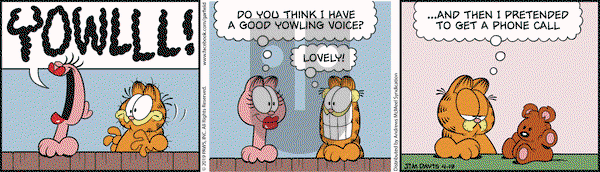 Garfield on Friday April 19, 2019 Comic Strip