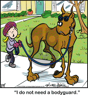 Marmaduke on Friday February 9, 2018 Comic Strip