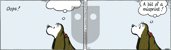 Fred Basset on Friday February 3, 2017 Comic Strip