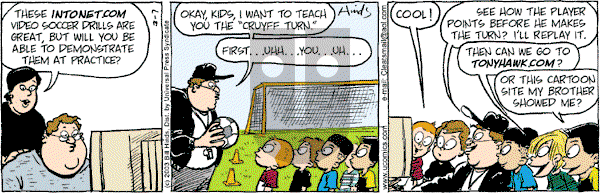 Cleats - Friday March 7, 2003 Comic Strip