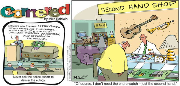 Cornered on Sunday November 15, 2015 Comic Strip