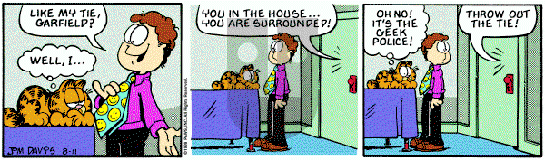 Garfield on Friday August 11, 1989 Comic Strip