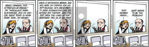 Doonesbury on Friday October 24, 2014 Comic Strip
