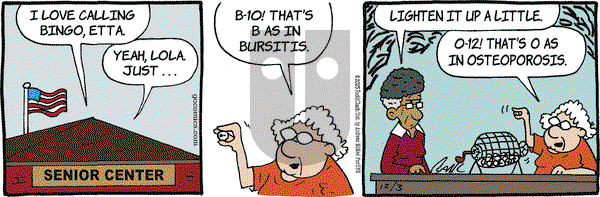 Lola on Wednesday December 3, 2025 Comic Strip