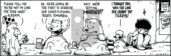 Big Top on Monday November 1, 2004 Comic Strip