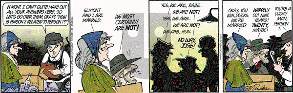 Doonesbury on Thursday February 15, 2018 Comic Strip