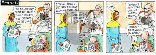Francis - Thursday October 15, 2020 Comic Strip