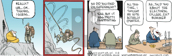 Non Sequitur - Tuesday November 6, 2012 Comic Strip
