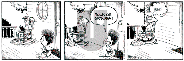 Grand Avenue on Friday August 13, 1999 Comic Strip