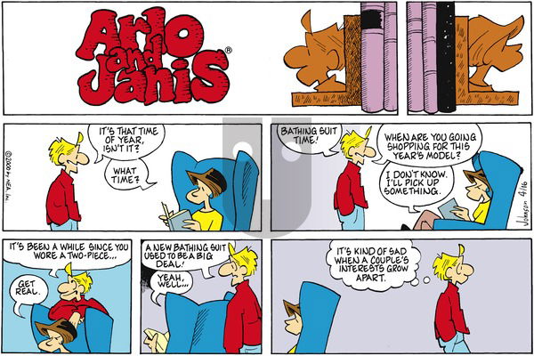 Arlo and Janis - Sunday April 16, 2000 Comic Strip
