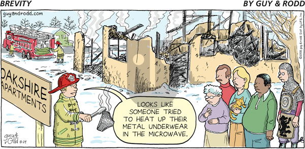 Brevity on Sunday August 24, 2008 Comic Strip