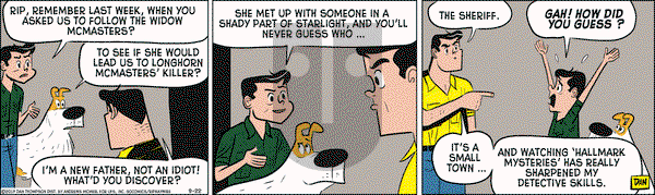 Rip Haywire on Friday September 22, 2017 Comic Strip
