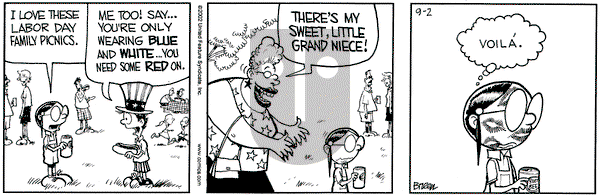 Grand Avenue on Monday September 2, 2002 Comic Strip