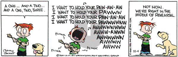 Red and Rover on Saturday November 10, 2001 Comic Strip