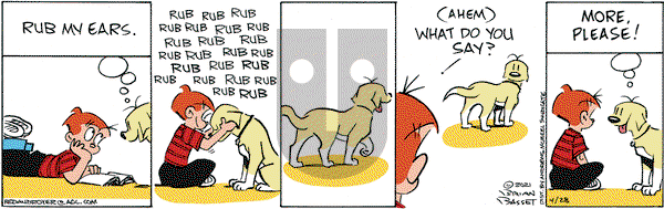 Red and Rover on Wednesday April 28, 2021 Comic Strip