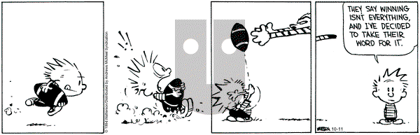 Calvin and Hobbes - Friday October 11, 2024 Comic Strip