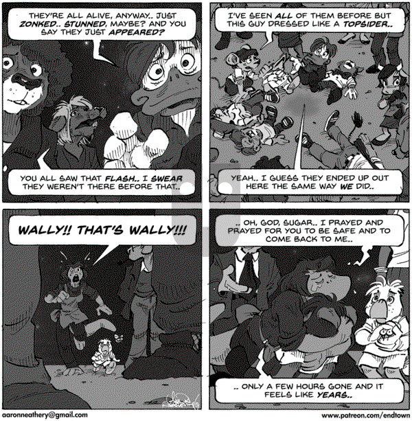 Endtown on Thursday April 18, 2024 Comic Strip