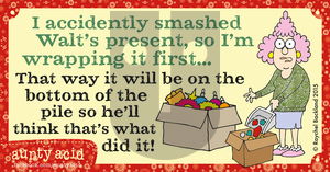 Aunty Acid on Tuesday December 15, 2015 Comic Strip