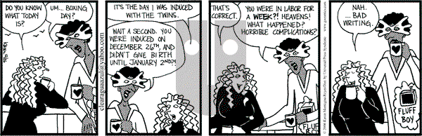 Clear Blue Water on Tuesday December 26, 2006 Comic Strip
