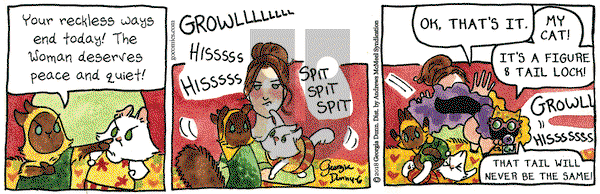Breaking Cat News on Friday April 6, 2018 Comic Strip